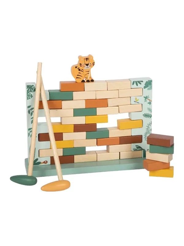 Small Foot - Wooden Wobble Wall Safari FSC