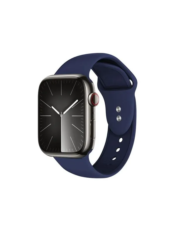 CRONG Liquid - Apple Watch Strap 44/45/46/49 mm (Navy Blue)