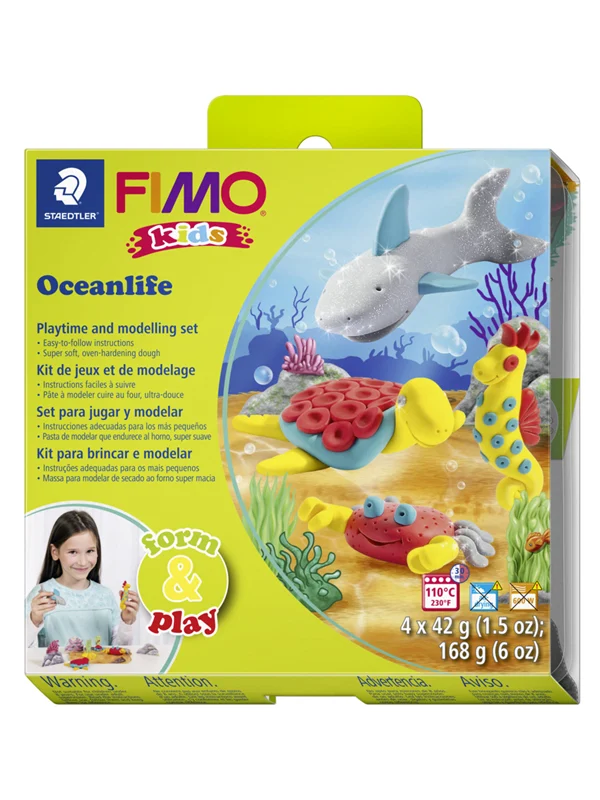 Staedtler Set Mod. clay FIMO kids F&P Oceanlife