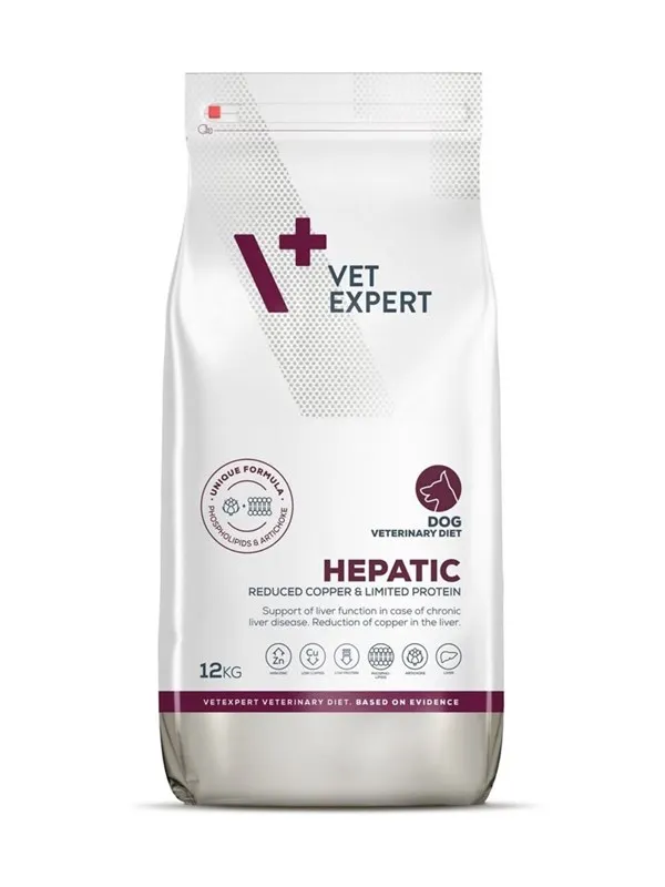 VetExpert Veterinary Diet Hepatic Dog - dry dog food - 12kg
