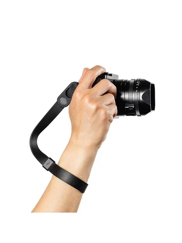 Peak Design Cuff Leather Camera Strap Wrist - Black