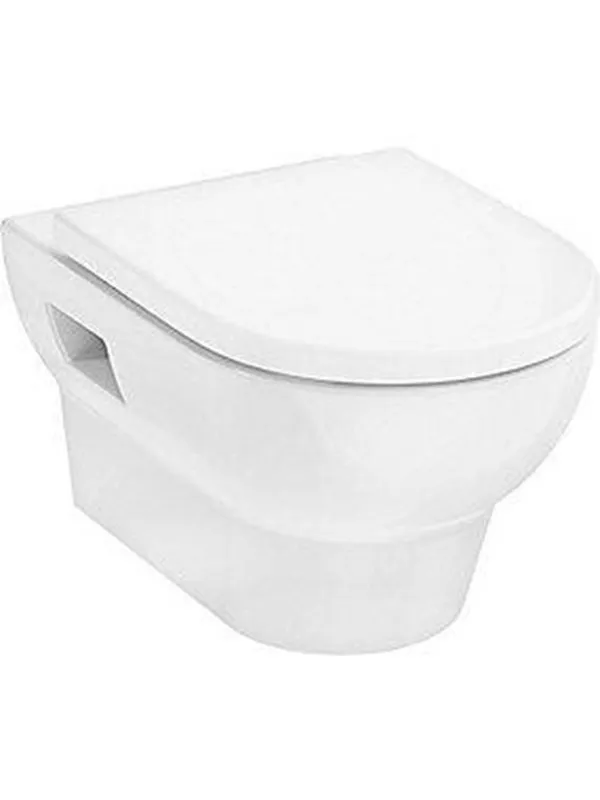 Hansgrohe gladelake s wall hung wc set aquachannel flush with wc se