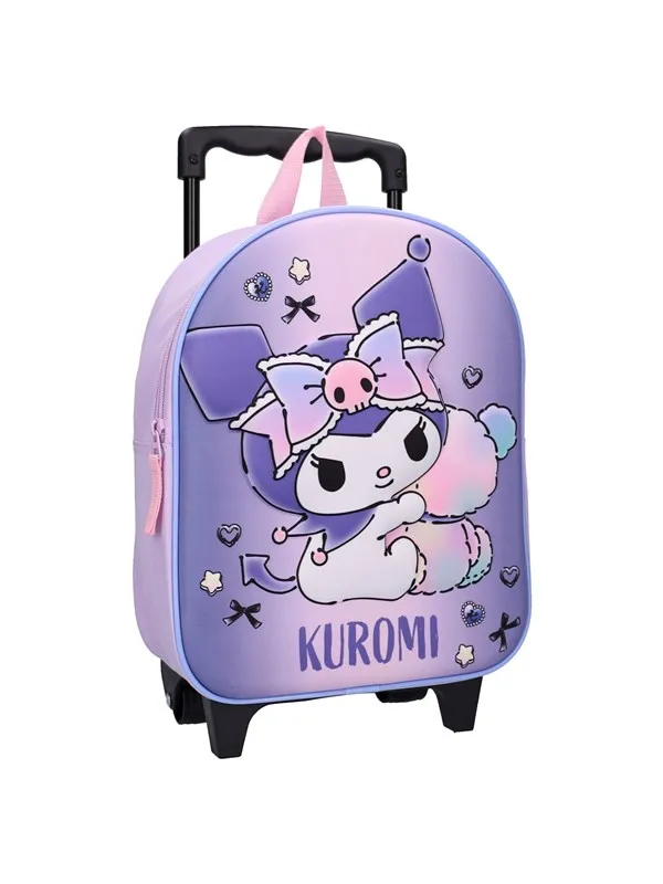 Hello Kitty & Friends Trolley backpack 3D Kuromi Bold Babes