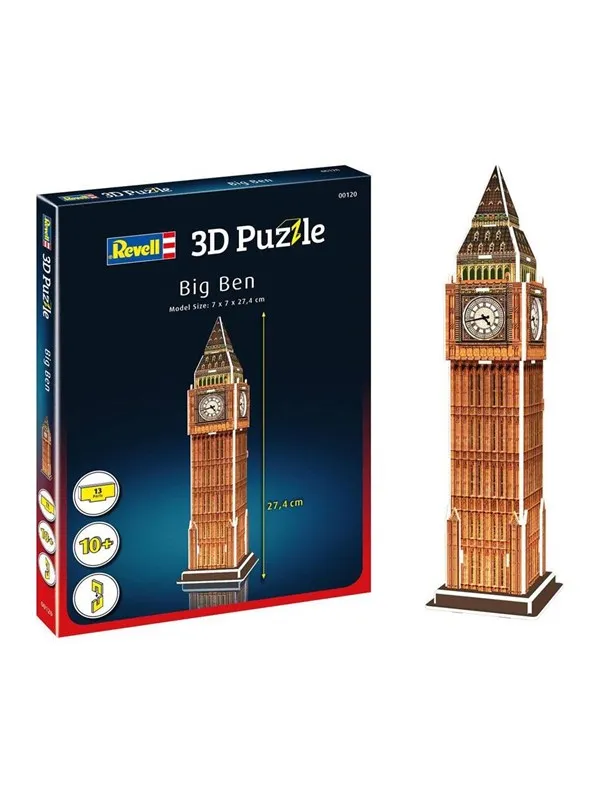 Revell 3D Puzzle Building Kit - Big Ben 3D Puslespill