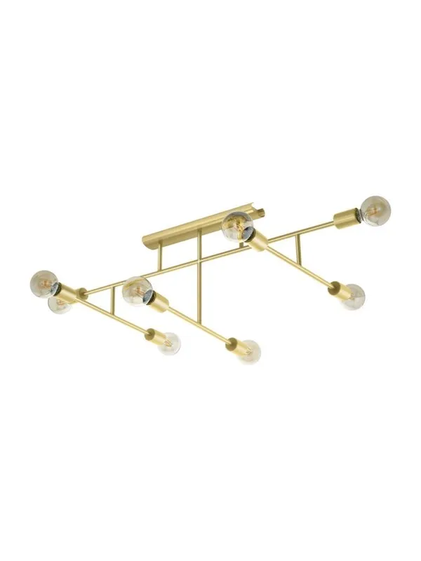 EGLO BELSIANA 1 ceiling lamp brushed brass