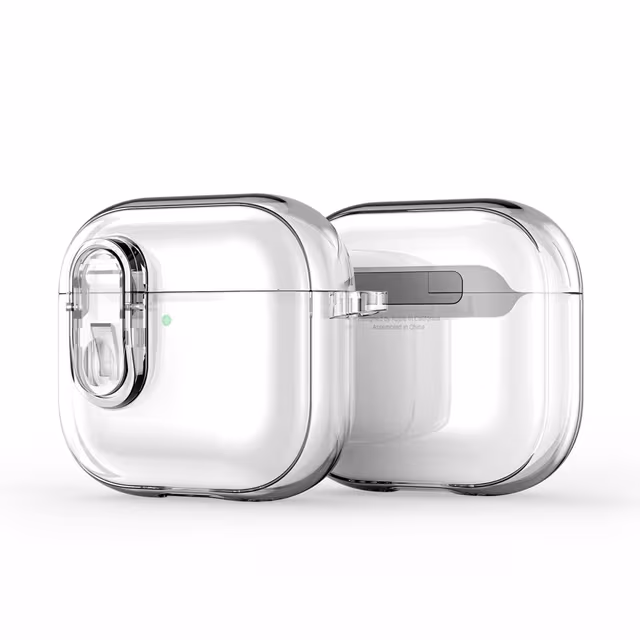 DUX DUCIS til AirPods 4 - deksel PC+TPU Bluetooth - deksel/deksel med krok - gjennomsiktig