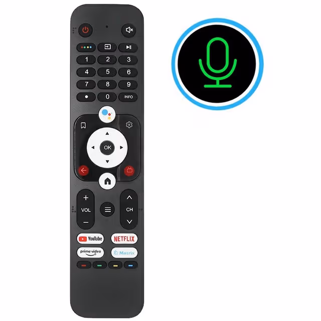Fjernkontroll utskiftning HTR-U31 for Haier TV stemmestyrt