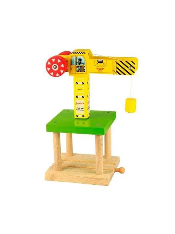 Bigjigs Wooden Rails - Crane