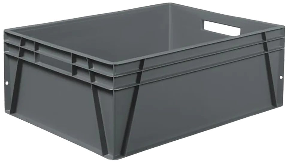 Arca 6491 transportkasse Euro grå 800×600mm 123ltr