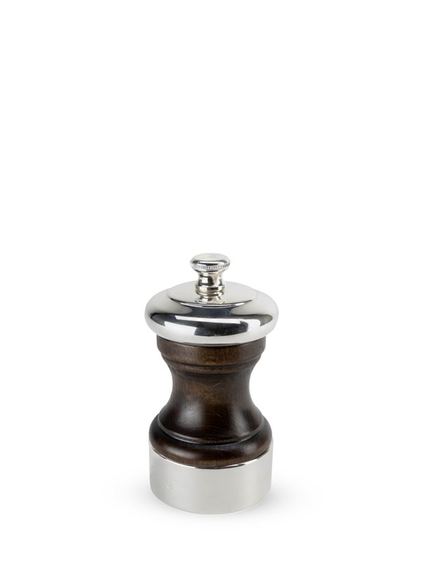 Peugeot Palace pepper Grinder Brown / Silver Plated 10cm