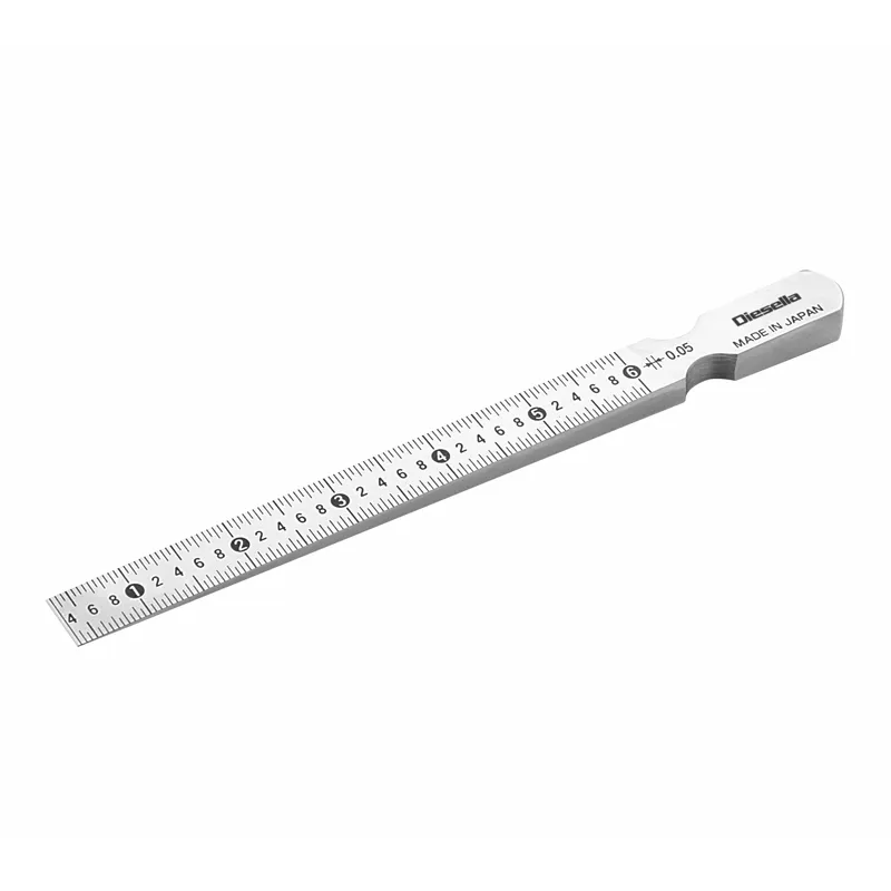 Flat målekile, 0,4-6,0 mm