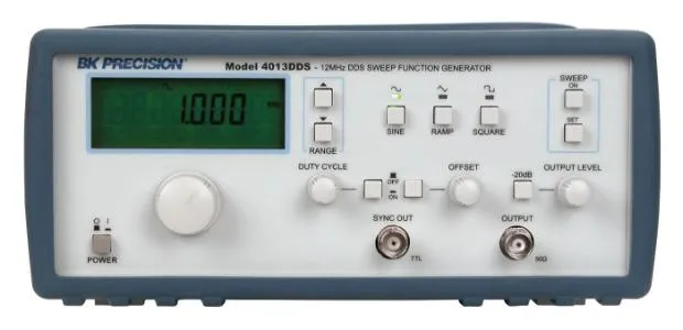 BK4013DDS  -  12MHz sweep- og funksjonsgenerator