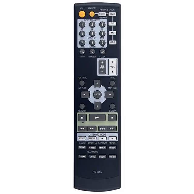 Fjernkontroll erstatning RC-606S for Onkyo forsterker