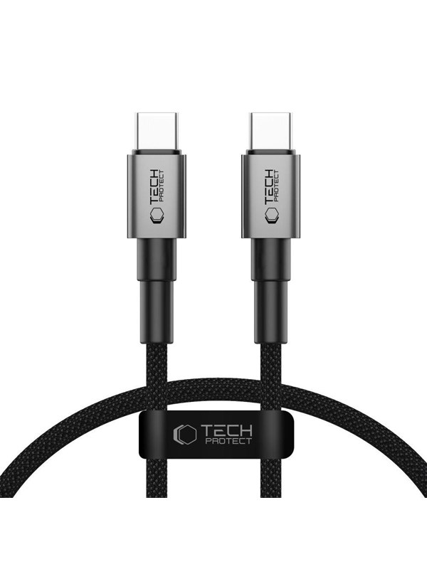 Tech-Protect UltraBoost USB-C DNA PD60W/3A 50 cm Cable - Grey