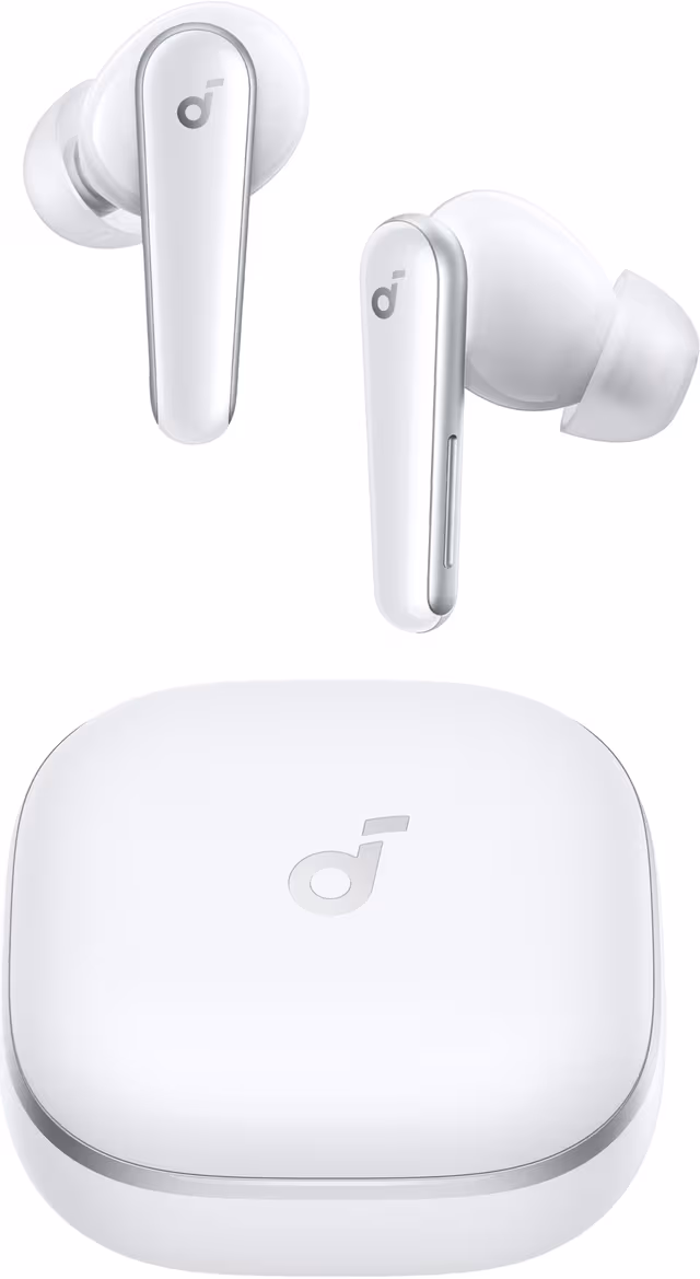 Soundcore Liberty 5 helt trådløse in-ear hodetelefoner (hvit)
