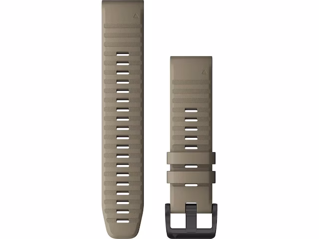 Garmin QuickFit Silikonreim 22mm (mørk sandstein)