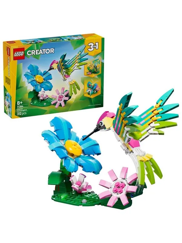 LEGO Creator 31384 Ville dyr: fargeglad kolibri