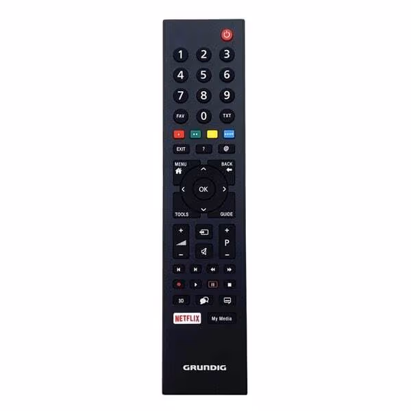 Erstatningsfjernkontroll for Grundig TV – Modell TS1187R-5 | Klar til Bruk
