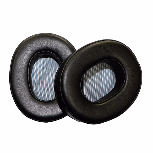 Saueskinn øreputer for SONY MDR-1ADAC/1ABT/1A1R/1RBT Sort