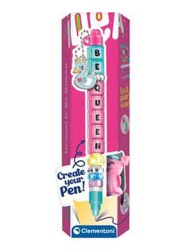 Clementoni Create Your Message Pen Be Yourself Be Queen