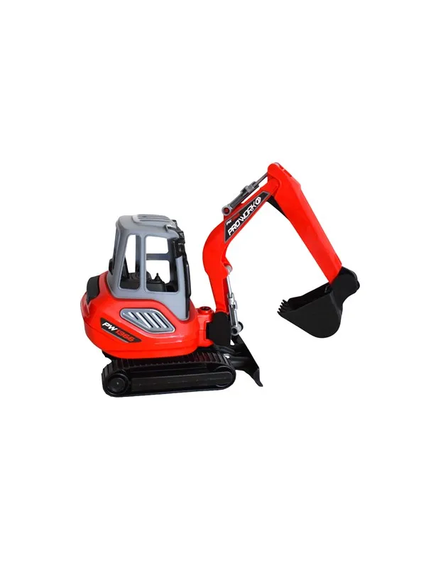 Adriatic Mini Gravko Escavatore Cingolato 1366 rød