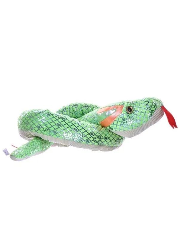 Wild Republic Colourful Plush Snake Foilkins Anaconda 137 cm