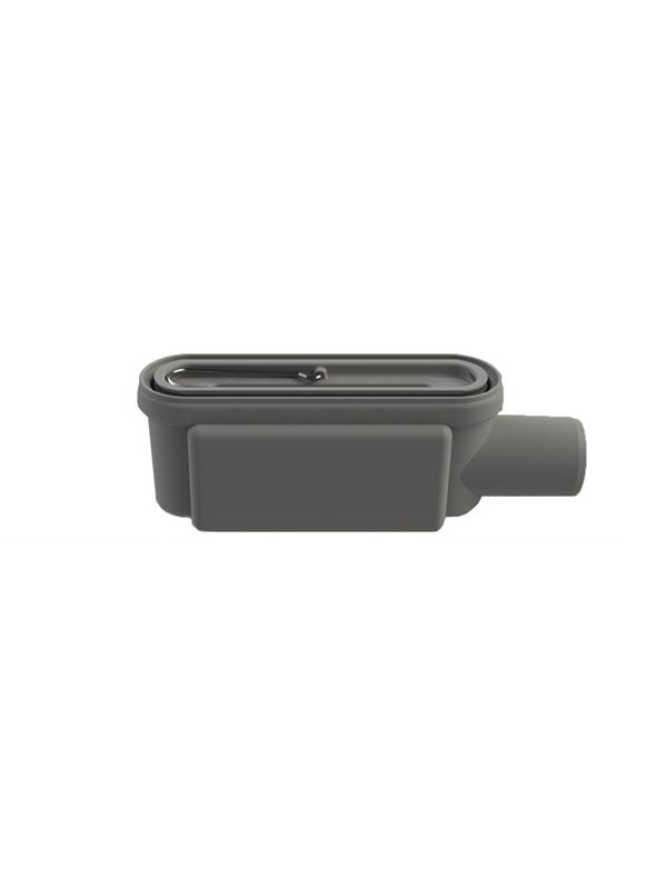 Unidrain Outlet unit w/horizontal outlet Ø50 mm incl. water trap