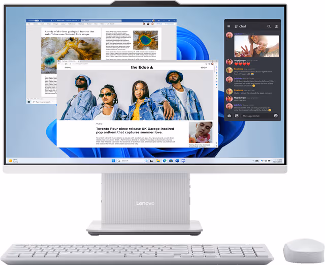 Lenovo IdeaCentre i5-13/16/512GB 24" AIO desktop