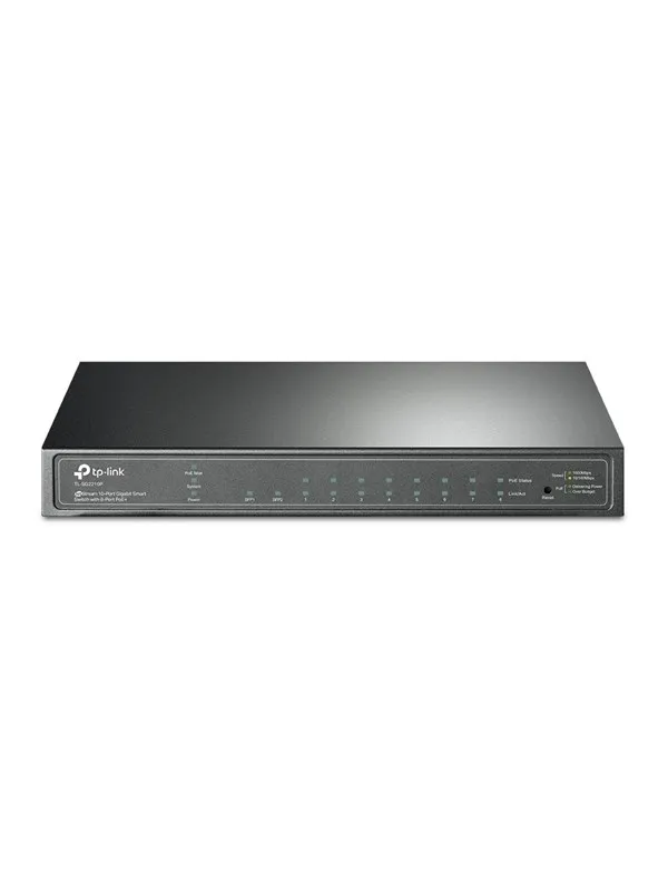TP-Link TL-SG2210P JetStream 10-Port Gigabit Smart Switch with 8-Port PoE+
