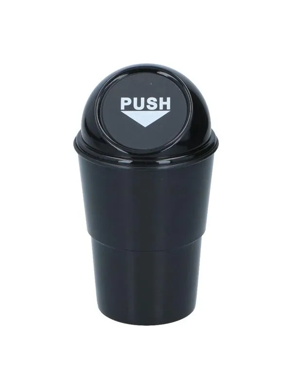 Dunlop - Car Trash Bin 400 ml 10x17 cm - Black