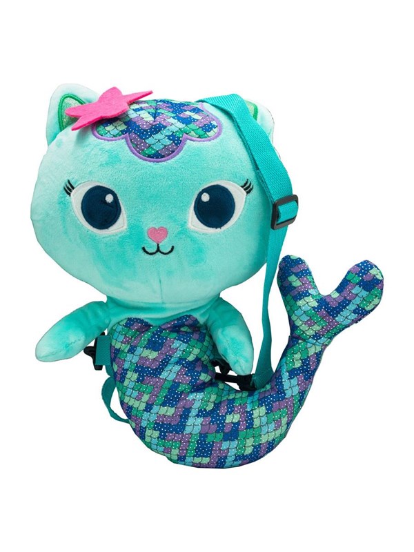Gabby's Dollhouse 3D Backpack Plush Mercat