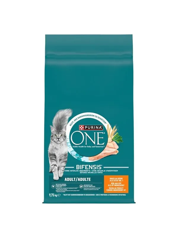 PURINA NESTLE PURINA One Adult Chicken - dry cat food - 9.75kg