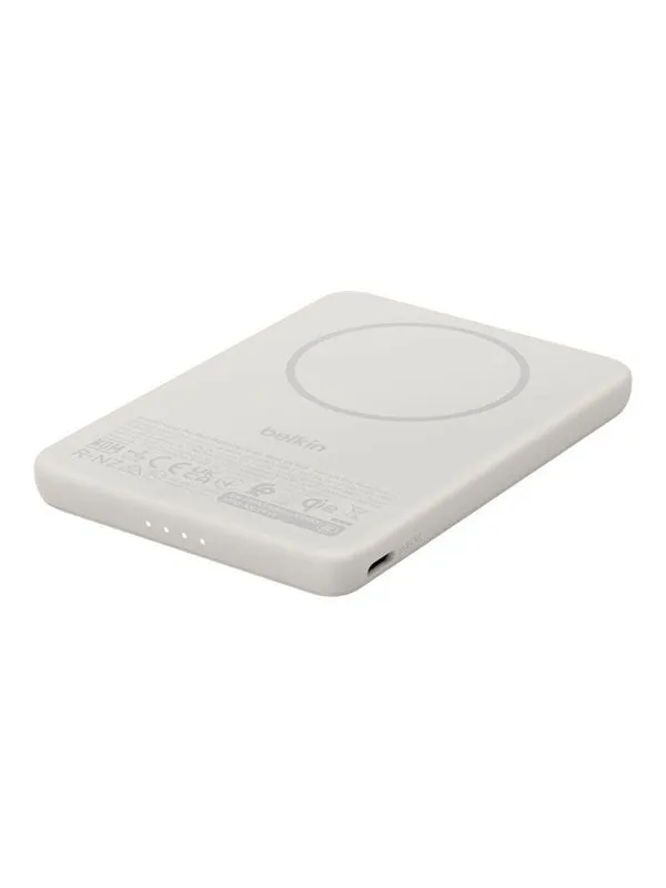 Belkin BoostCharge power bank - slim magnetic with Qi2 - USB-C - 15 watt - 5 Ah