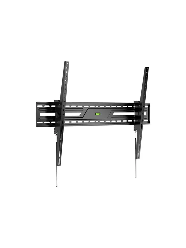 Gembird mounting kit - for LCD display - tilt - fine texture black - Max 75 kg - recommended for 100"