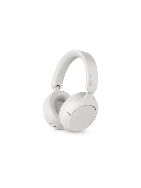 Philips TAH6000WT - headphones with mic - 3.5 mm jack USB-C