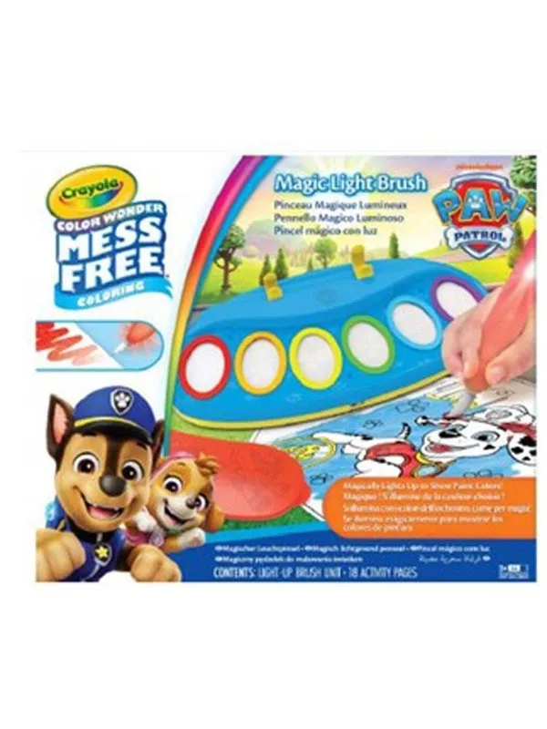 Crayola Magic Light-Up Brush Paw Patrol