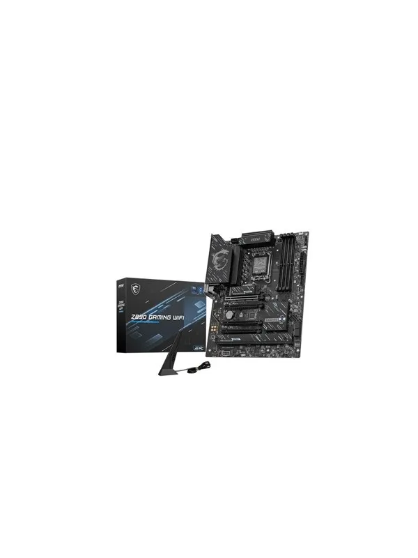 MSI Z890 GAMING WIFI - motherboard - ATX - LGA1851 Socket - Z890 Hovedkort - Intel Z890 - Intel LGA1851 - DDR5 RAM - ATX