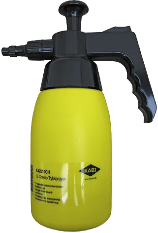 Chemo tryk-sprayer 1,0 L gul