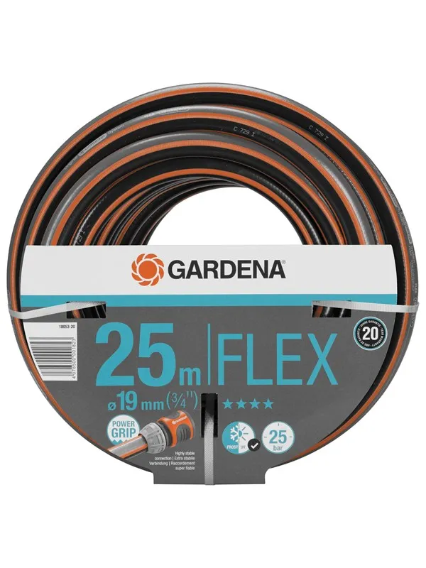 Gardena Flex slange  (3/4") 25m uten koblinger og startsett