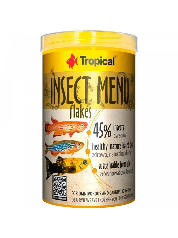 Tropical Insect Menu Flakes 100 ml.