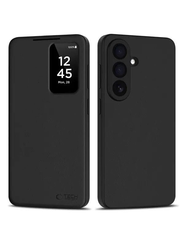 Tech-Protect Smart Wallet Case for Samsung Galaxy A57 5G - Matte Black