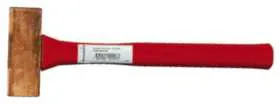 Kobberhammer CU 1000 glassfiberskaft, 1300 g