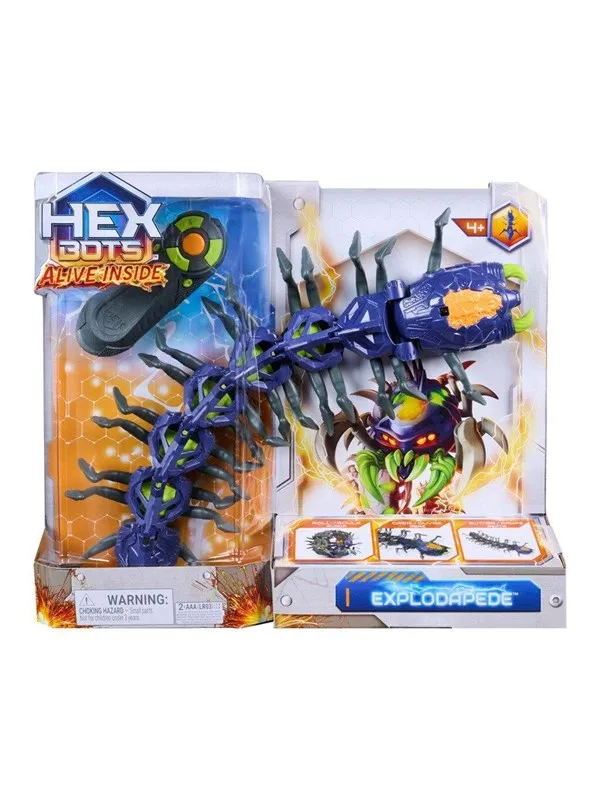Hex Bots Exploding Centipede