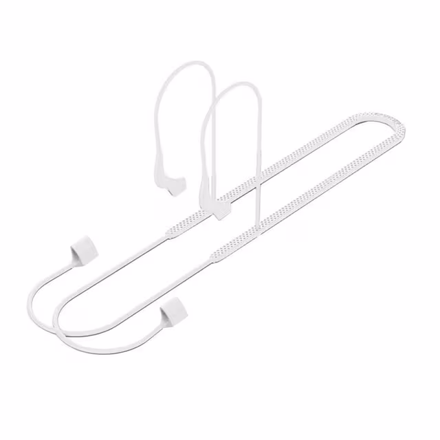 Silikonsnor med brillefeste Airpods Pro 2nd gen - Hvit