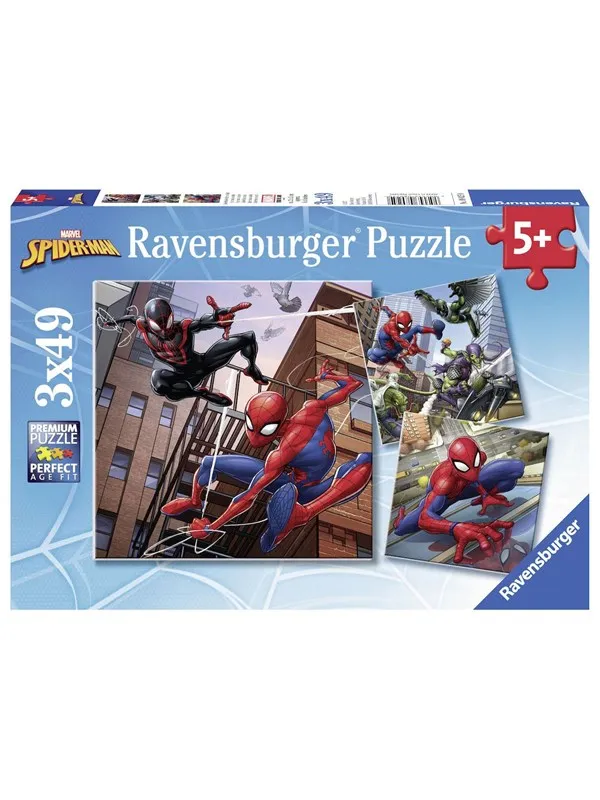 Ravensburger Spiderman Puzzle 3x49st