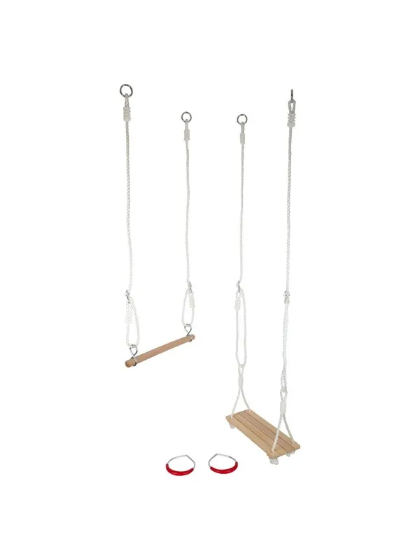 Small Foot - Wooden Swing Set 3in1