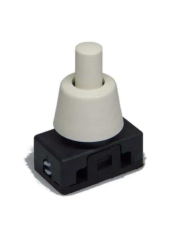 Teknisk Belysnings Industri Push switch with ring white