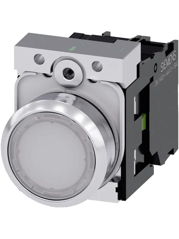 Siemens Illuminated pushbutton white