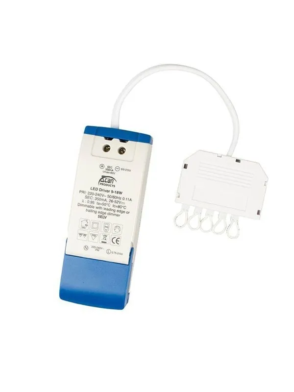 Scan Products Driver 230v dimmable 9-18w 350ma