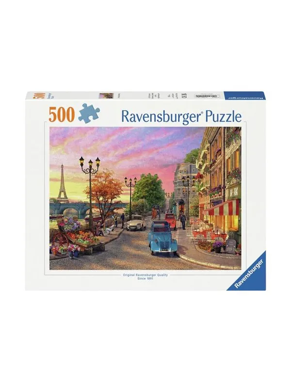 Ravensburger Jigsaw Puzzle Evening Atmosphere In Paris 500pcs.